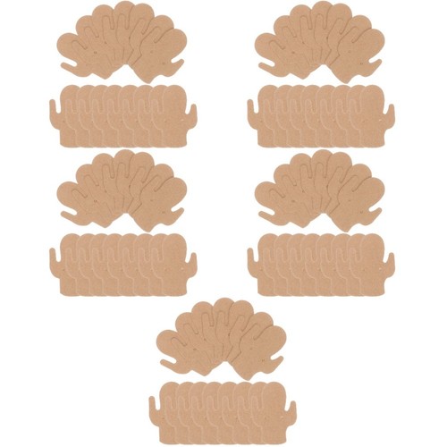 500 pcs kraft paper earring - pcs,