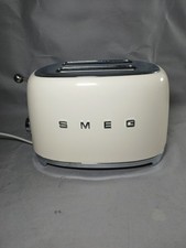 Smeg TSF01CRUK Retro 2 Slice Toaster Cream | 6 Browning Levels |