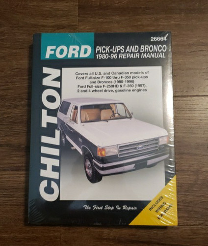Chilton ford pick ups - ford, bronco