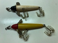 Two Screw Ball Fishing Lures - VINTAGE
