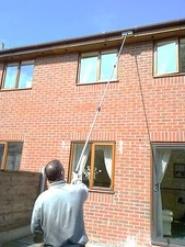 13FT WATER FED WINDOW CLEANING