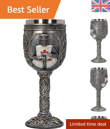 Medieval templars goblet - goblet,