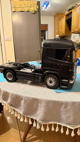 Tamiya scania r470 black - tamiya,