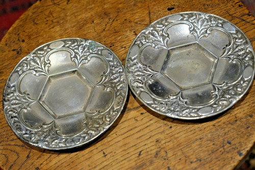 Pair antique h - h, potter
