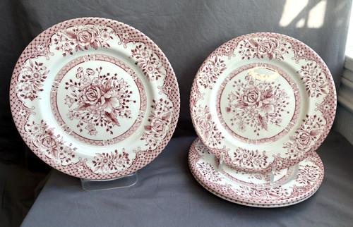 Kew pink transferware - pink,