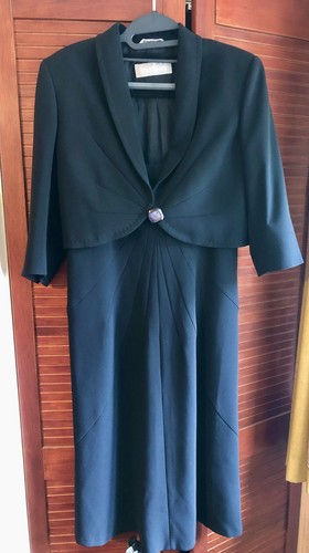 Max mara black dress - black,
