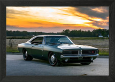 Dodge Charger 1969 Framed Wall