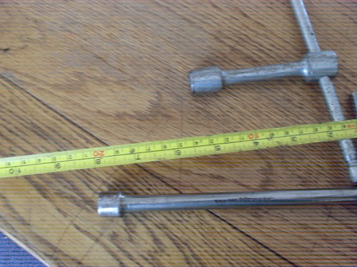 Whitworth britool bar - t, -bar