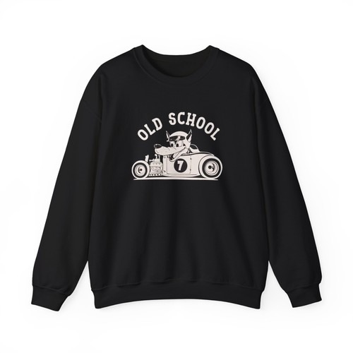Sweatshirt old school hot - sweatshirt.,