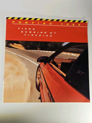 1988 pontiac fiero sunbird - fiero,