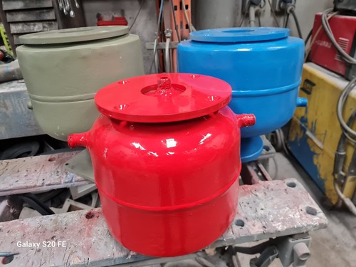 Pressure blast pot convertion - pot,