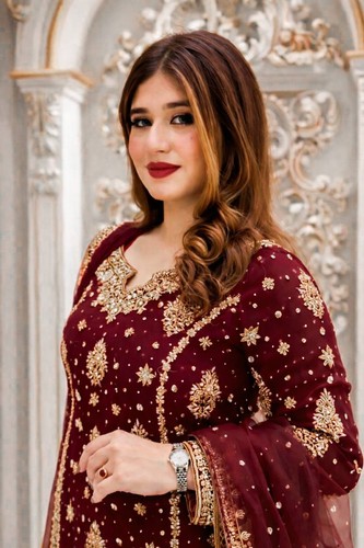 Anarkali gown salwar kameez - gown,