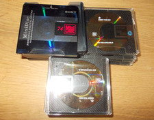 14 used TDK & SONY minidiscs
