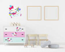 Hello Kitty On Unicorn Wall