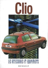 RENAULT CLIO 01/1998 ACCESSORIES CATALOGUE / BROCHURE 20 pages FR**