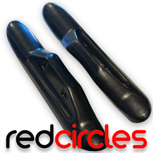 Pit dirt bike fork covers - dirt,