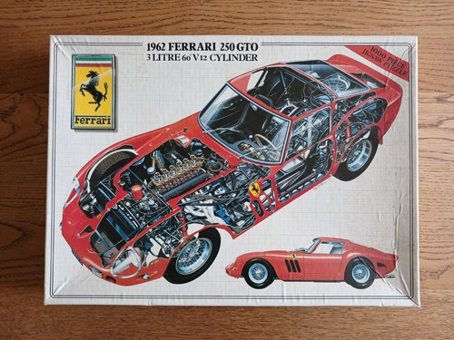 Jigsaws 1962 ferrari - jigsaws,