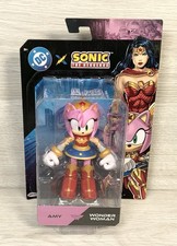 DC x Sonic the Hedgehog Amy as Wonder Woman Action Figure 12.5cm Jakks Pacific