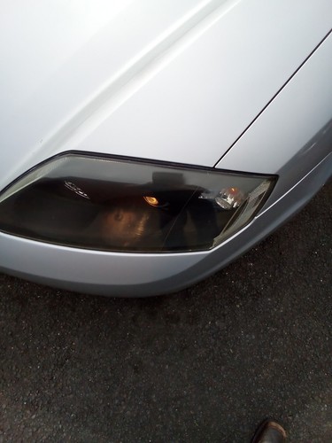 Hyundai coupe front headlight