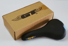 Vintage Old School's GT Wing Saddle Bmx Skyway REDLINES BLACK&BLUE