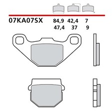 BREMBO FRONT BRAKE PAD KIT