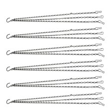 6pcs 20 Inch Heavy Duty Metal Hanging Basket Chains for Planters Bird Feeders