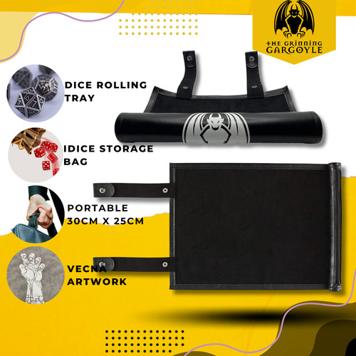 Foldable dice tray dnd rpg - dice,