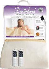 Dreamland Intelliheat 16706 Electric Overblanket Cream King Size Dual Controls