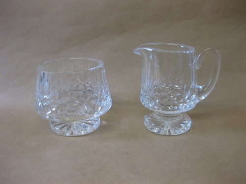 Waterford crystal jug bowl - jug,