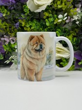 Chow Chow 11oz Ceramic Dog Mug: Unique Pet Lover Gift