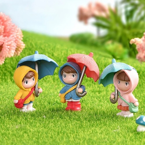 Mini cute umbrella girl - girl, doll