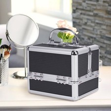 Aluminum Makeup Train Vanity