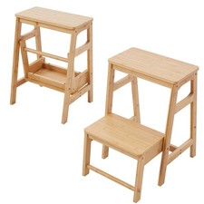 Folding Wooden Bamboo Step