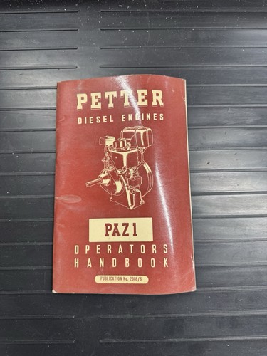Petter paz1 diesel - diesel, engine