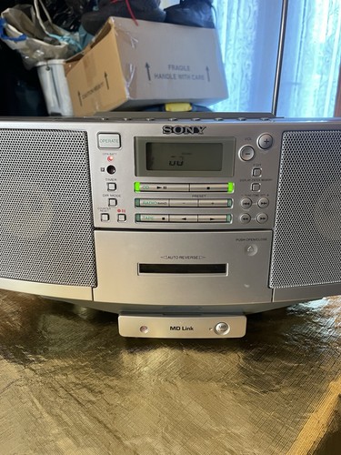 Sony radio cassette cd - zs-d5,