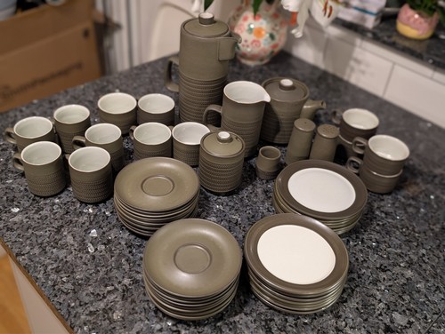 Vintage 1960s denby chevron - denby,