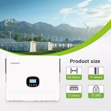 Growatt 12kW Hybrid Inverter 550VDC, DUAL MPP, Wi-Fi, Hybrid SPE12000 ES