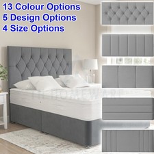 Plush Velvet Headboard Upholstered Headboard 20" Height Panel Headboard 5 Design