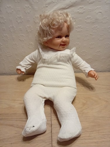 Fleer talking baby doll - baby,