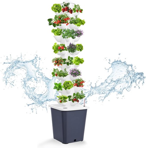 Hydroponic growing tower - growing, 40