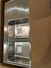 •  Double Bowl Stainless