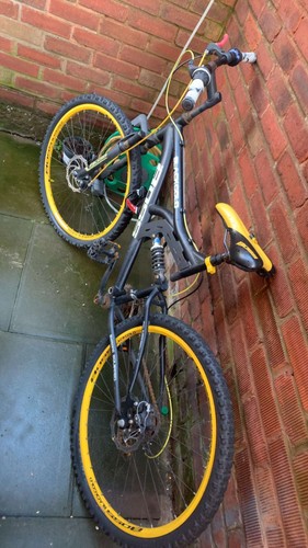 Fixi bike black and gold - bike,
