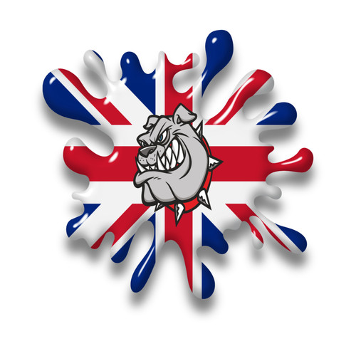 Large british bulldog union - british,