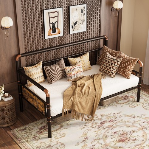 Heavy duty metal single bed - duty,