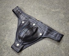 Men’s Leather Jockstrap •