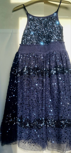 Next girls navy sequin tulle - next,