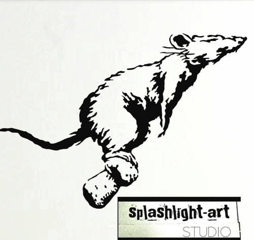 Banksy champagne rat vinyl - champagne,