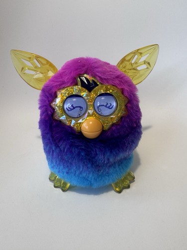Boxed purple blue furby boom - boxed,