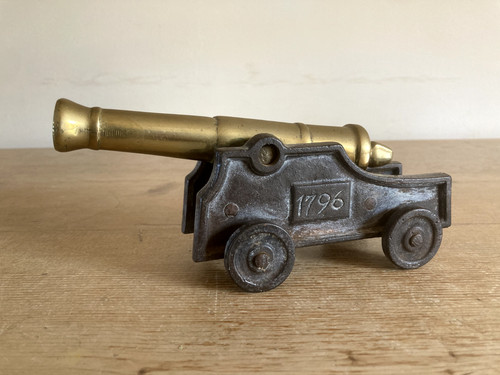 Vintage brass cast - cast, iron