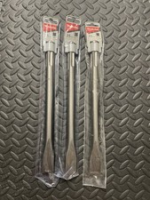 3 X Makita SDS Max 25mm Cold